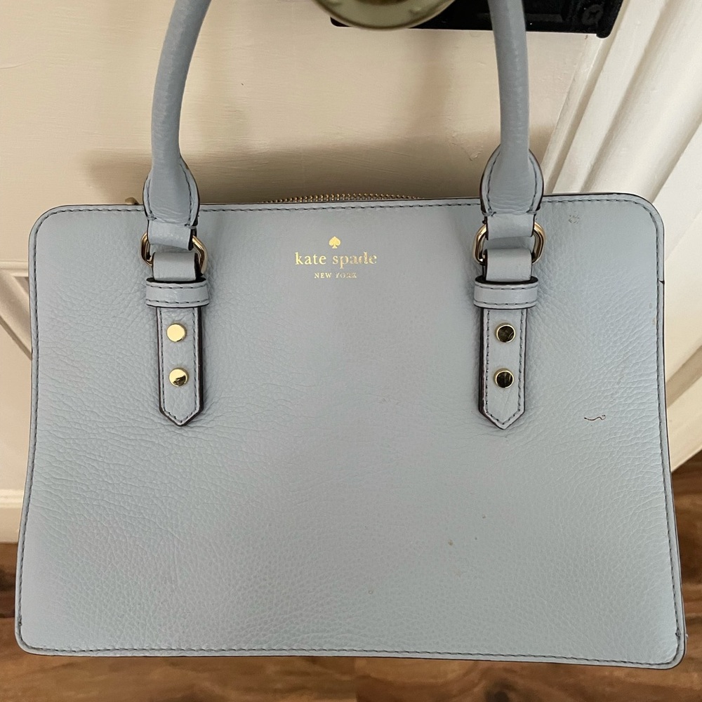 Kate Spade Purse/Bag, Blue and Fair-good